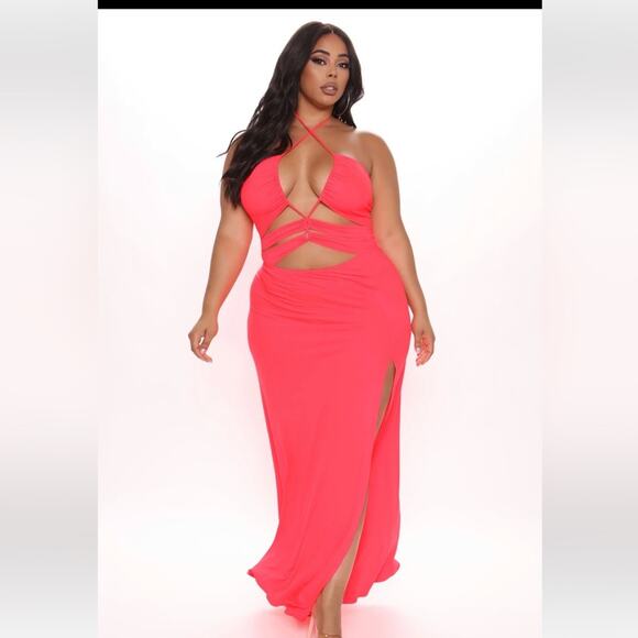 Fashion nova x you out maxi dress NWT size medium - Picture 3 of 4